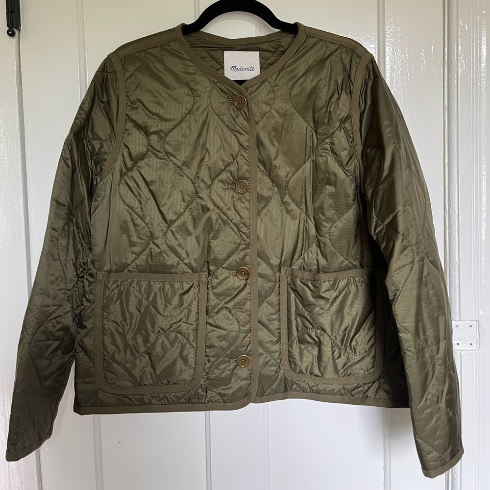 Madewell padded jacket sz L